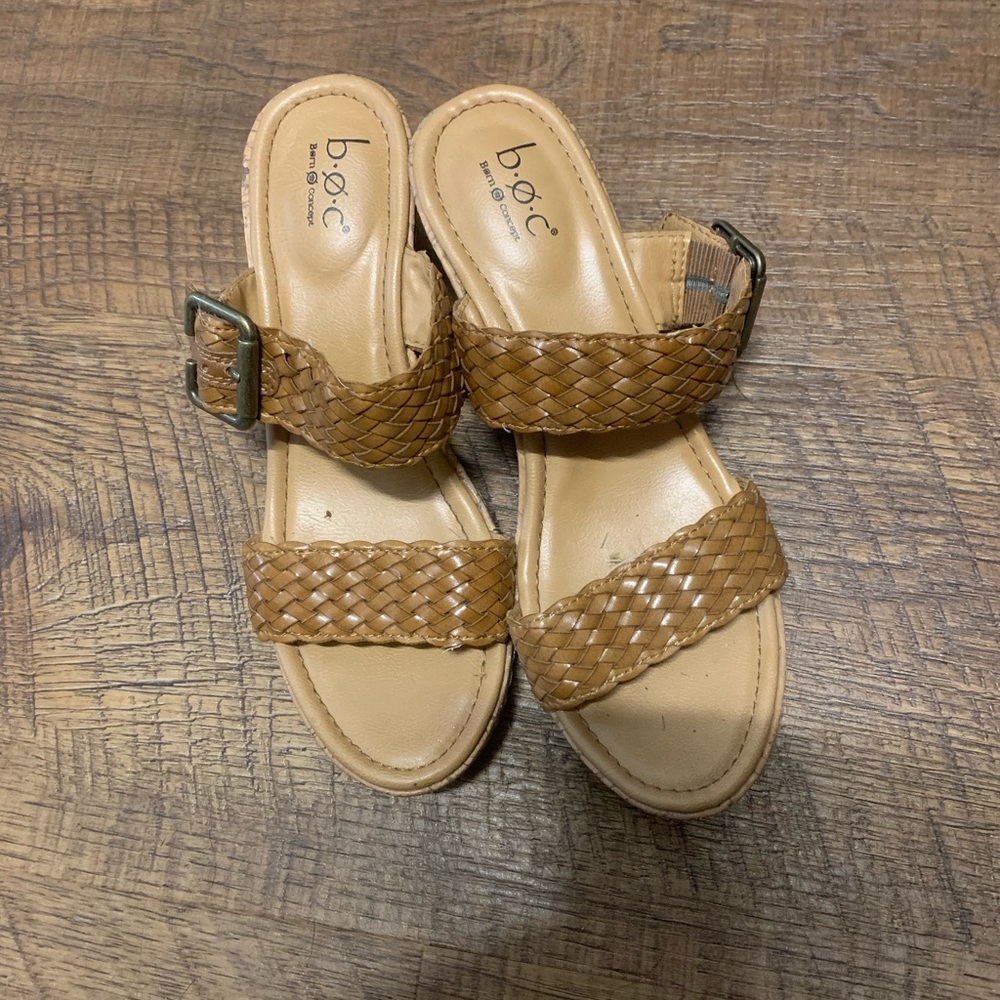 Wedge sandals!